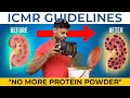 Do not take protein supplements   icmr guideline  fitness gym health