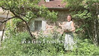 Slow life in a tiny French village
