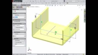 Solidworks hint and tips - Sheet Metal - Base Flange Part 2