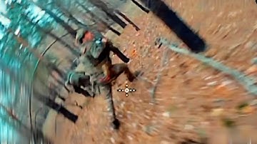 Ukrainian FPV drones detect and destroy Russian positions in the Liman front.