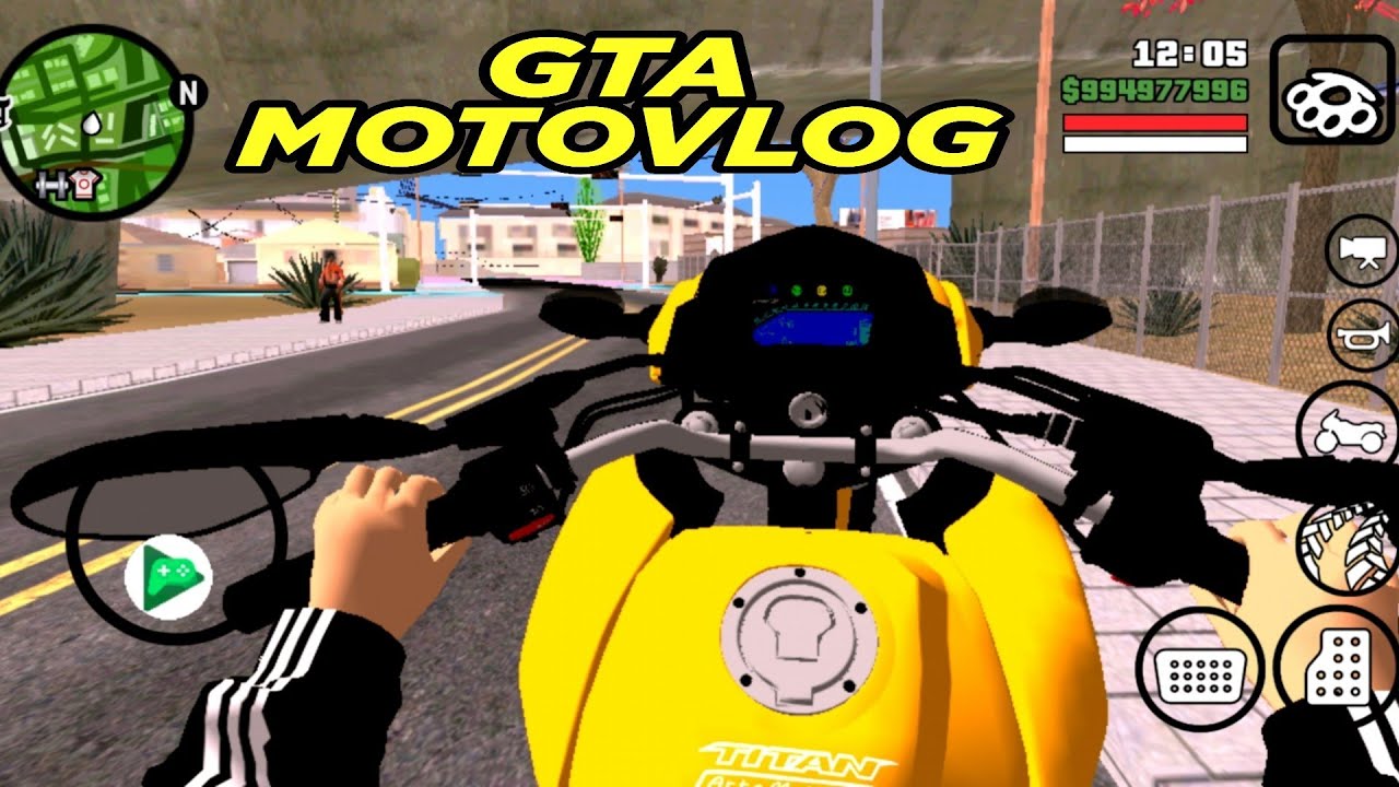 SAIU! GTA MOTOVLOG BRASIL LITE PARA ANDROID (APK+DATA) - YouTube