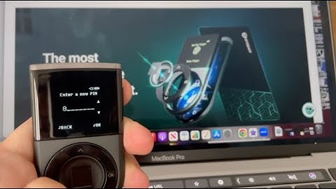 Unboxing D’CENT Wallet & creating new Wallet 🔒