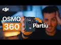 A Minha DJI Osmo 360 PARTIU! 😭 | A Verdade sobre as câmaras 360