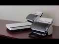 FUJITSU fi-7160 & fi-7260 Document Scanner - Cleaning Video