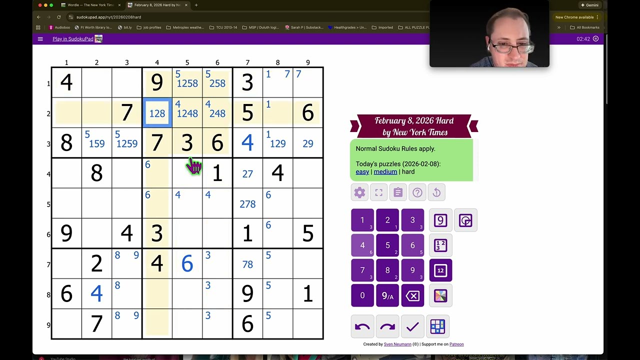 Puzzle Mania: 8 февраля 2026 г.