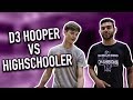 D3 BASKETBALL PLAYER VS HIGH SCHOOL PLAYER?!