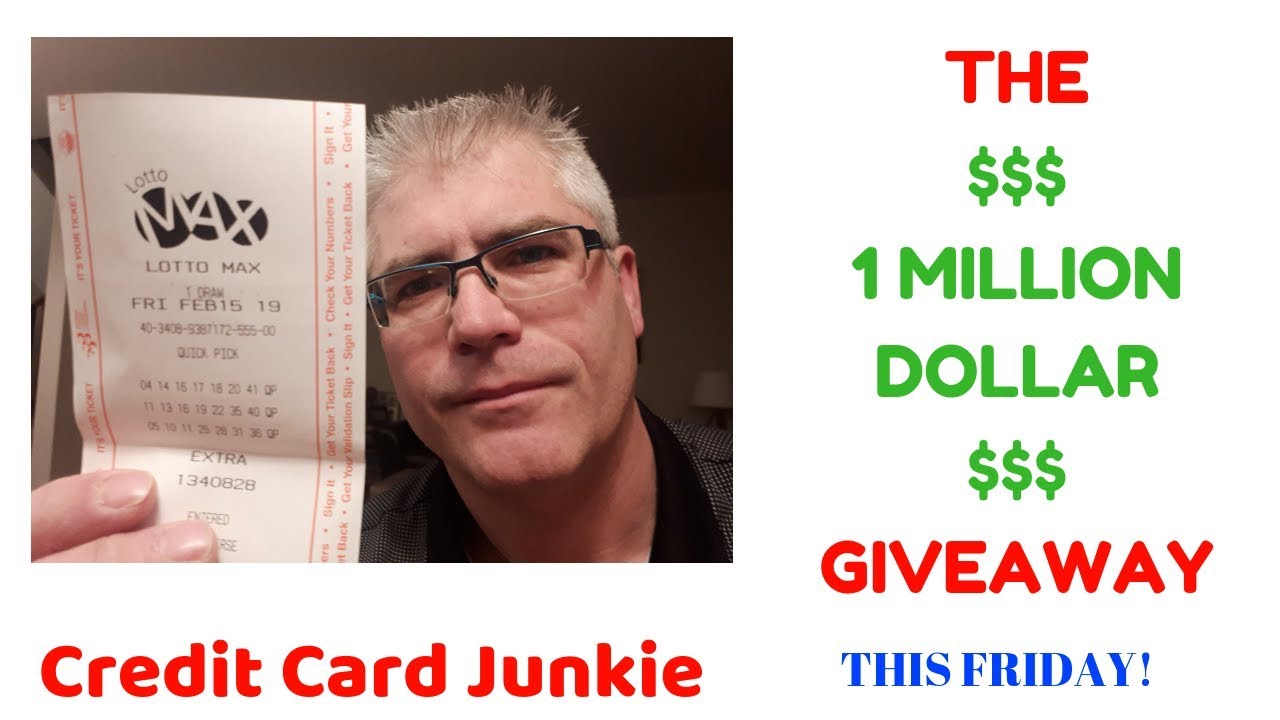 THE ONE MILLION DOLLAR GIVEAWAY CREDIT CARD JUNKIE YouTube