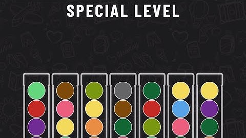 Ball Sort Puzzle Special Level After 170 #ballsortpuzzle #ballsortpuzzlegameplay #puzzlegame