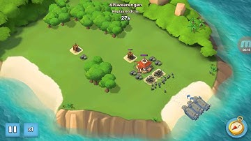 Boom Beach NPC Base Rear Guard III Level 6