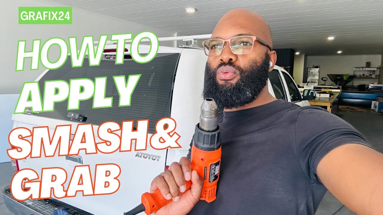 How To Tint | Van Bakkie | Back Window | Smash and Grab