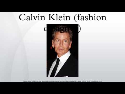 Calvin Klein (fashion designer)