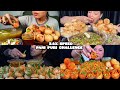 ASMR: Eating Very Spicy Pani Puri eating challenge 😍😋 golgappa fulki eating Mukbang🤤