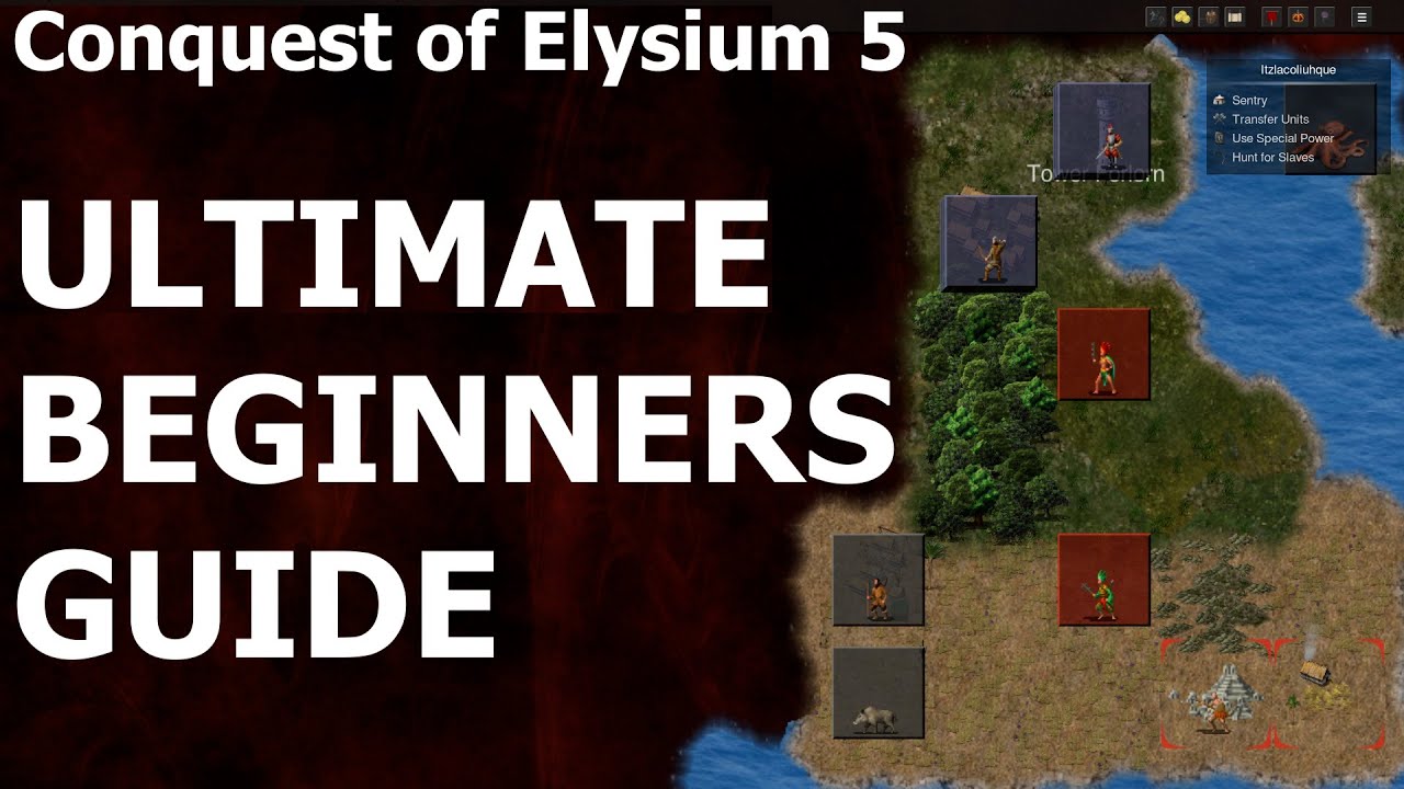Conquest of Elysium 5 - ULTIMATE BEGINNERS GUIDE - YouTube