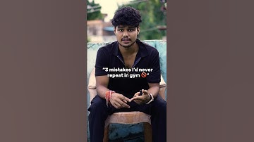 3 gym mistakes I wish I never made 🚫 Don’t repeat them and waste years like I did 💯”