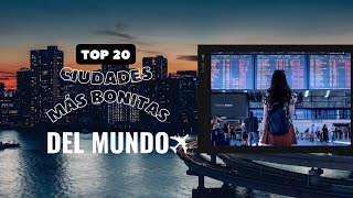 ¡¡Las 20 Ciudades Más Bonitas del Mundo!! ✈ ¡Video de Viajes! #travel #turismo #top #top20 #mundo