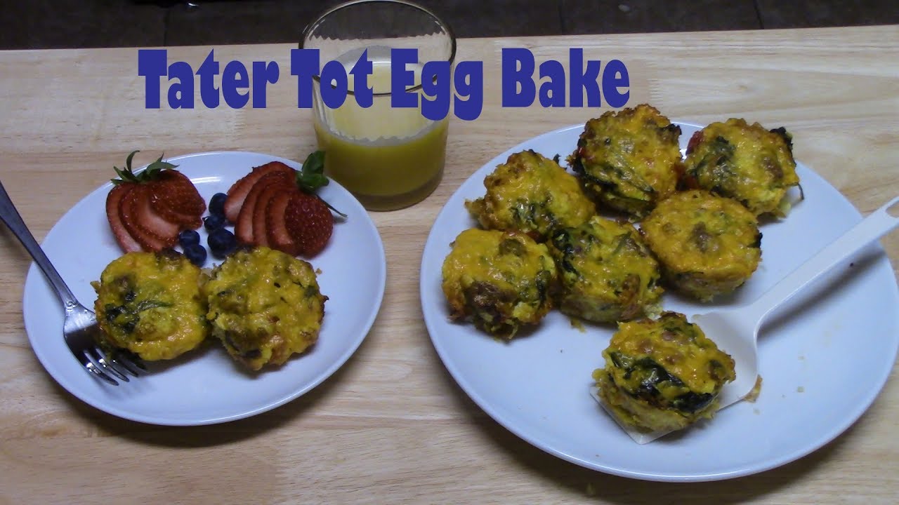 TATER TOT EGG BAKE YouTube