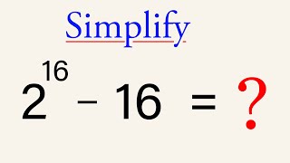 Math Olympiad | A Beautiful Exponential Problem | You should know this Trick