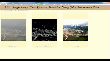 A Fast Single Image Haze Removal Algorithm Using Color Attenuation Prior