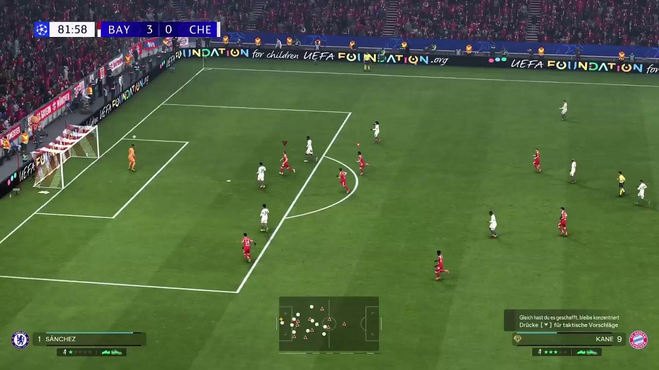 FC26 Bayern gegen Arsenal und weitere in der Champions League