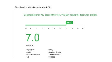 Virtual Assistant Skills Test | Fiverr Skills Test | Fiverr Test