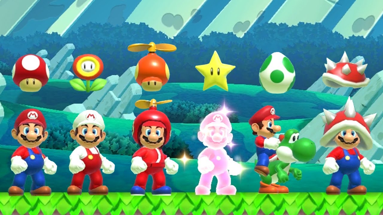 Super Mario Maker 2 All New Super Mario Bros U Power Ups Youtube Super Mario Maker 2 All New Super Mario Bros U Power Ups Youtube