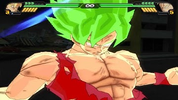 Goku Super Saiyajin Legendary! Budokai tenkaichi 3 Mod!