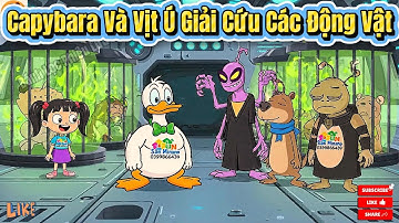 Vịt ú và capybara lao vào nguy hiểm để cứu bạn động vật khỏi người ngoài hành tinh