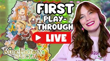 [FIRST PLAYTHROUGH] Rune Factory 3 Special Continued! (part 2)
