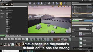 Learn UE4 Fast! Bonus: Invisible walls on imported objects