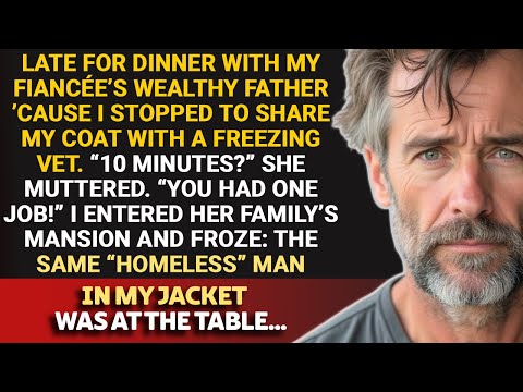 I Shared My Coat with a Homeless Veteran. Hours Later, I Faced My Fiancée’s Millionaire Father...