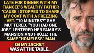 I Shared My Coat with a Homeless Veteran. Hours Later, I Faced My Fiancée’s Millionaire Father...