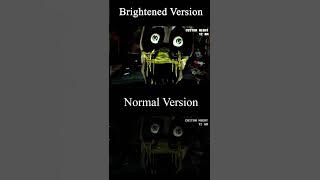 Five Nights at Treasure Island's Anniversary All Jumpscares Comparison - Brightened vs. Normal