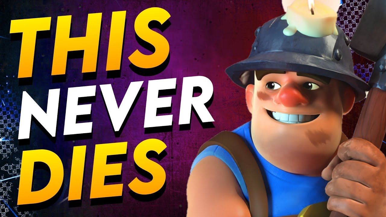 Miner Poison NEVER Dies in Clash Royale!