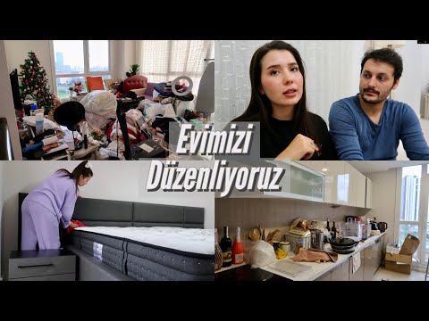 EVİMİZİ BİRLİKTE YERLEŞTİRİYORUZ! 🏡 | yatak odası, salon ve beyaz eşyalar