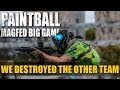 WE DESTROYED THEM!  Magfed Paintball Big Game in 4K