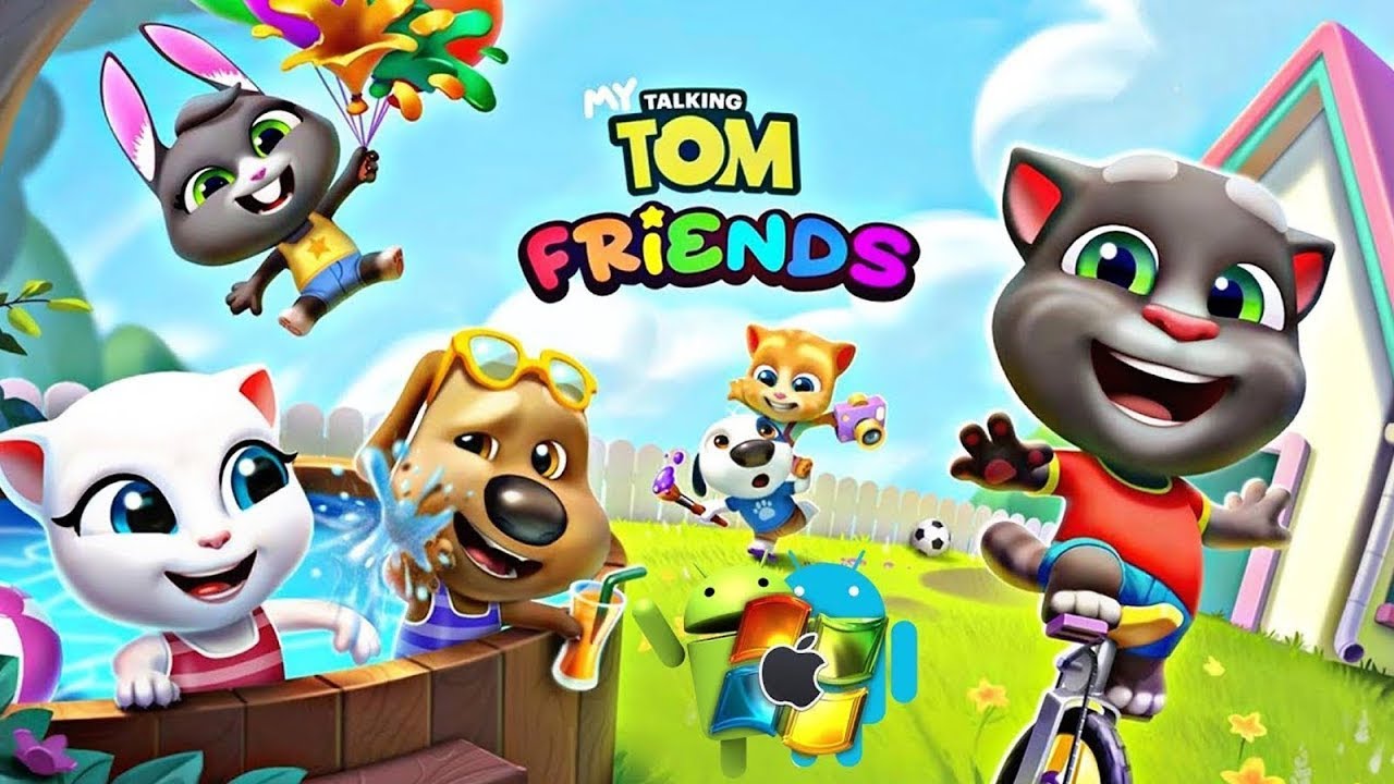 MY TALKING TOM : AMIGOS - JOGO DO GATO TOM E AMIGOS - YouTube