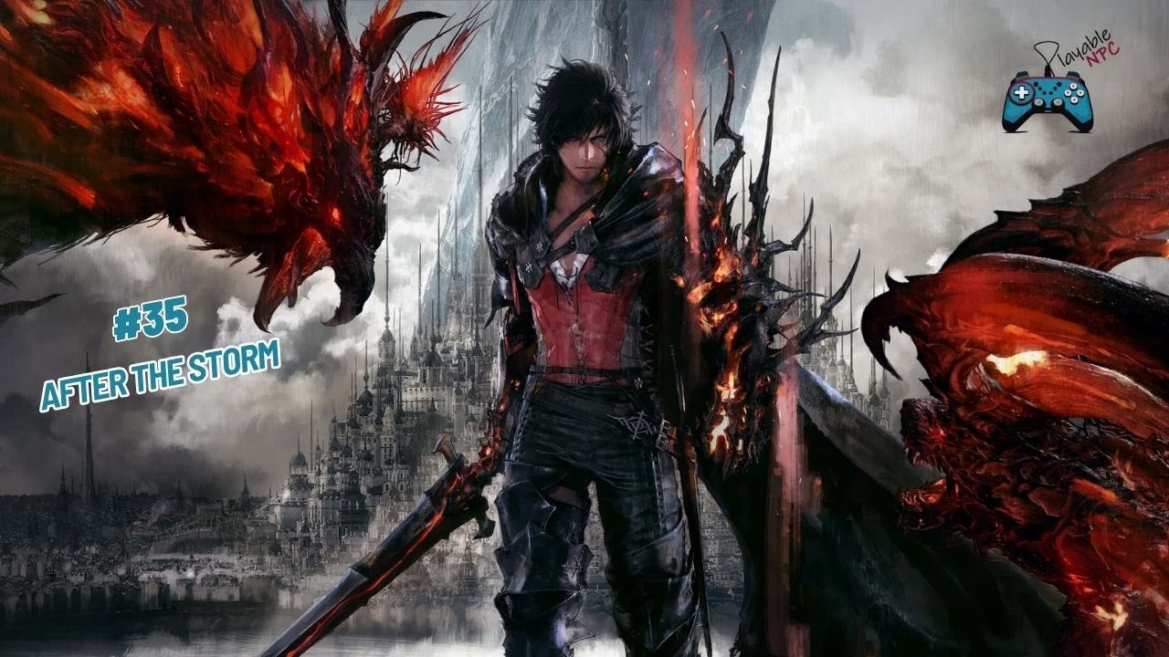 Final Fantasy 16 Gameplay Walkthrough Part 35 - Quest: After the Storm