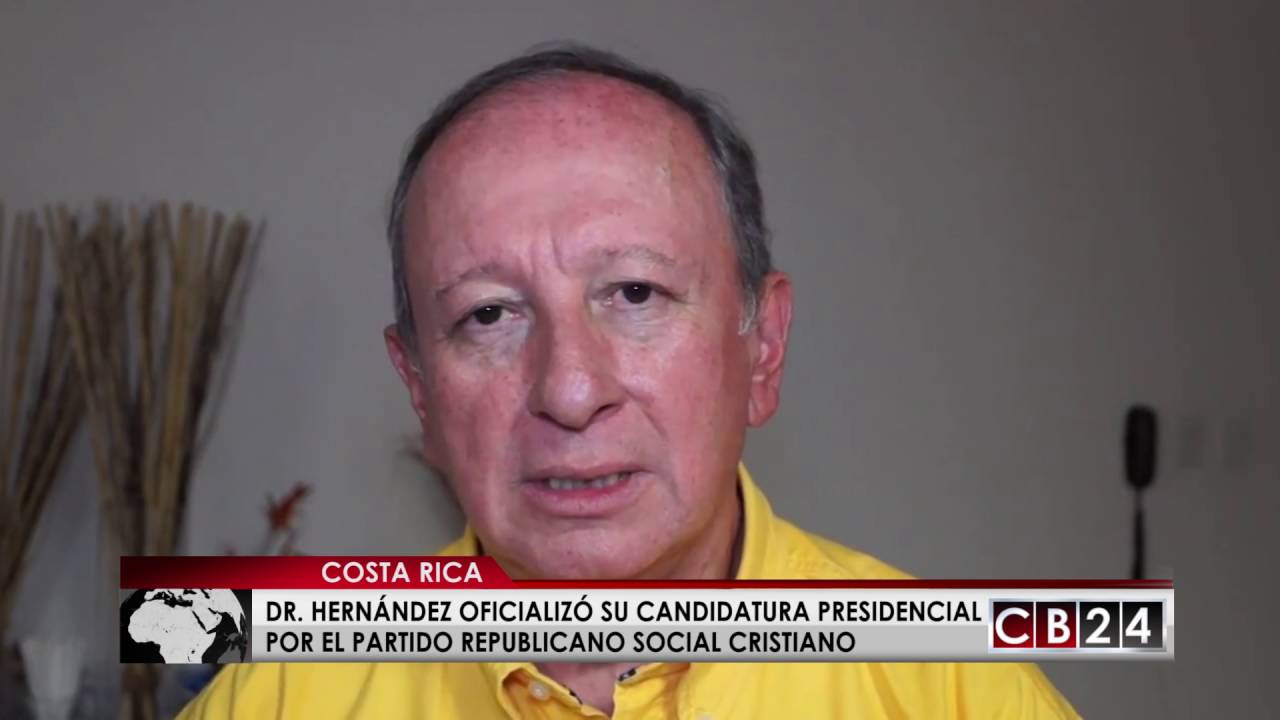Costa Rica: Dr. Rodolfo Hernández oficializó su candidatura ...