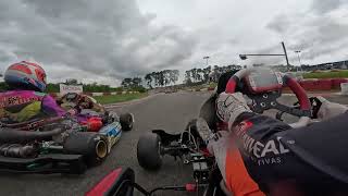 KART - Piloto Leonardo Reis categoria KZ (Shifter) 1ª Etapa Copa SP KGV 2023 de P18 para VITÓRIA.