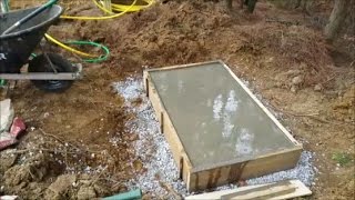 DIY making concrete pad for Generator