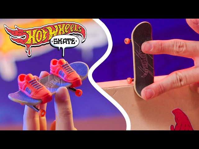 Hot Wheels Skate Tutorial: How to Fingerboard without Shoes! 