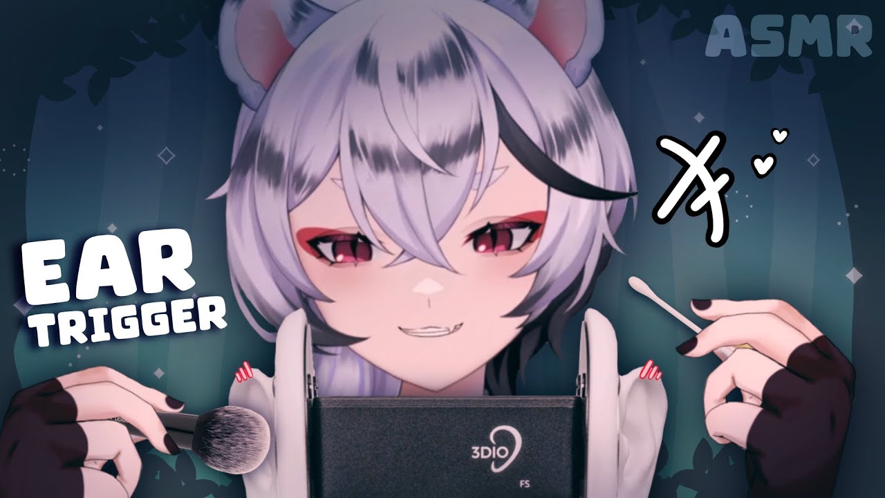 【3Dio ASMR🎧】TINGLY TINGLES IN YOUR EAR DRUMS (Trigger Assortment)