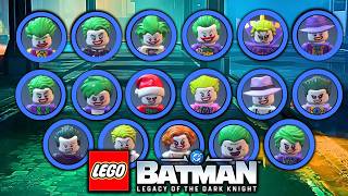 LEGO Batman Has 18 JOKER COSTUMES