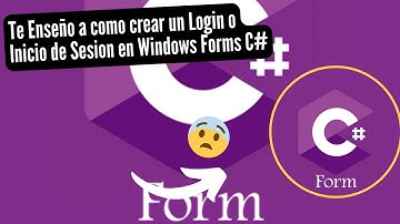 C# Windows Forms Login o inicio sesion