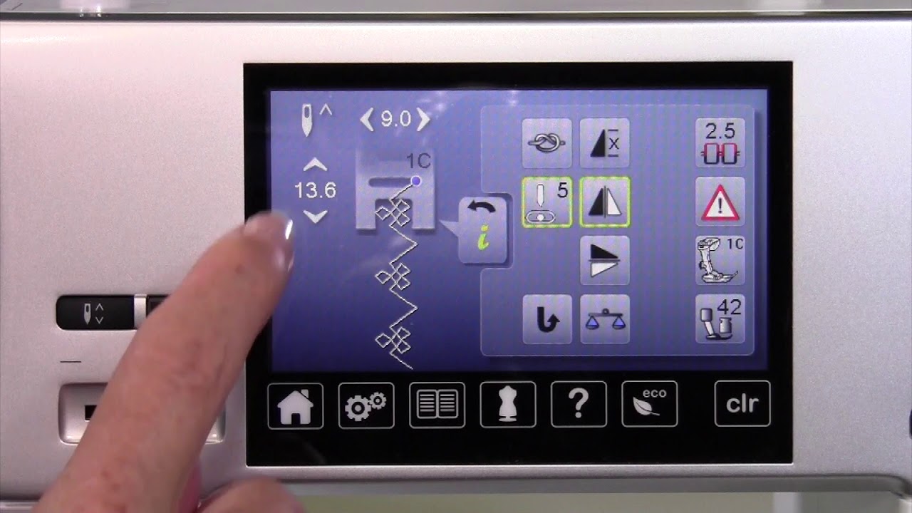 Bernina 560 24 Function Buttons