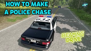 BeamNG Drive Tutorial: How to Make a Police Chase