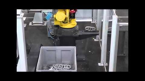 Random Bin Picking from Liebherr