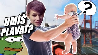 CHCE HODIT DÍTĚ Z MOSTU!!!|GTA V: RP/w @DejvikGOD|