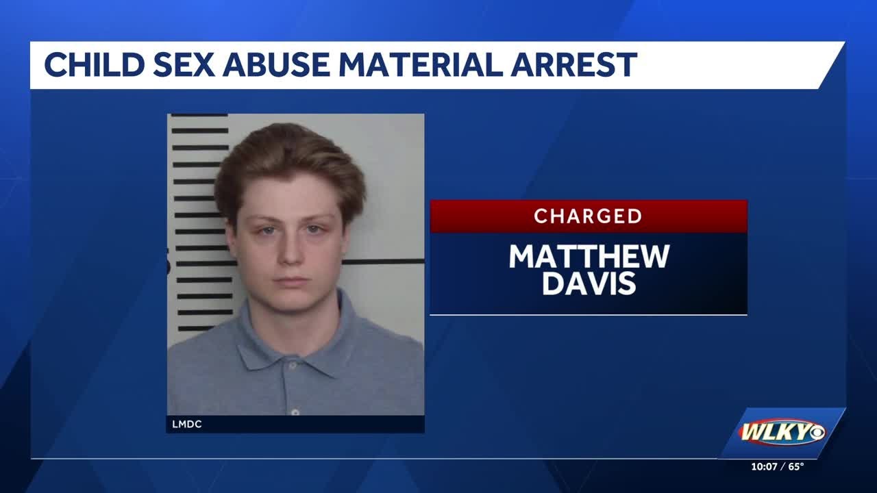 Louisville man arrested, accused of having child sex abuse material ...