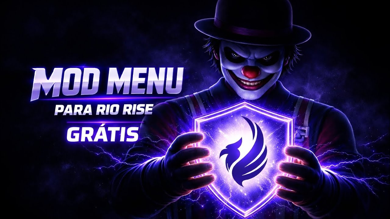🔮 Novo Mod Menu para Rio Rise GRÁTIS: Farm Ifood, Vida Infinita, Colete Infinito e Muito Mais 🔮